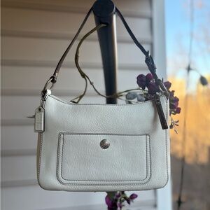 Y2K Coach Chelsea Shoulder Bag | Legacy| F10890 | Green Interior | Like-New